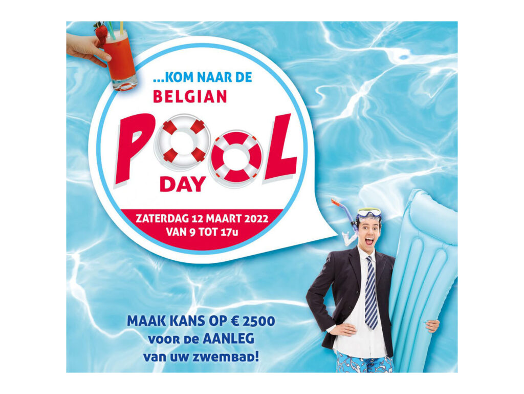 Belgian Pool Day, deze zaterdag